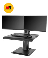 Chân treo 2 màn hình vi tính đa năng NB ST15-2A 19-27inch
